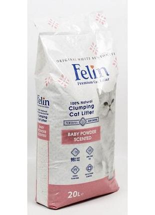Felin наполнитель для кошек пудра 20 л
