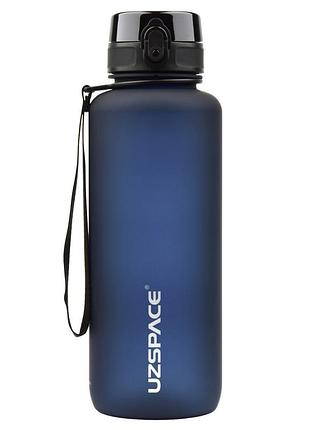 Пляшка для води uzspace 3056(dark-blue) 1500 мл, темно-синя
