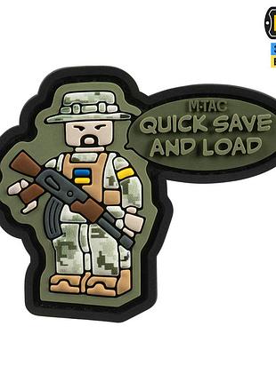 M-tac нашивка quick save (pvc) mm14
