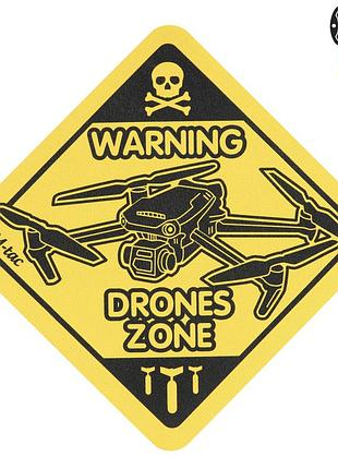 M-tac нашивка drones zone yellow/black