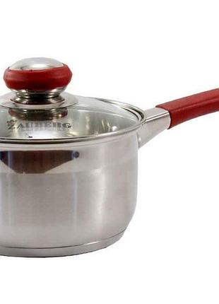 Ківш 1,9л нерж. сфер. скл/кр red zb-1.9 csr тм zauberg