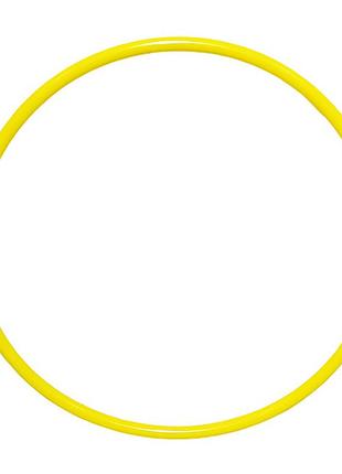 Обруч гимнастический хулахуп средний s0015(yellow) 72 см