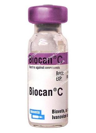 Біокан с-вакцина проти коронавірусу собак, bioveta біокан с (коронавірус), bioveta, чехія