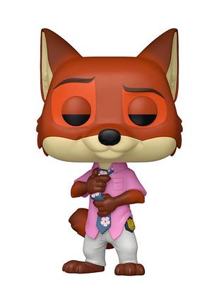 Игровая коллекционная фигурка "ник" funko pop! 86635 серия "зоотрополис 2"