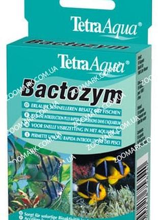 Tetra aqua bactozym-кондиционер для стабилизации биологического равновесия, 10 капсул tetra aquabactozym кондиционер с культурой