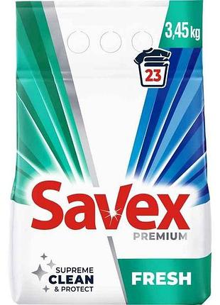 Стиральный порошок 3,45кг premium fresh тм savex