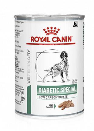 Royal canin vhn c diabetic low can 410г