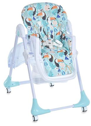 Стульчик для кормления m 3233 toucan mint высота регулируется