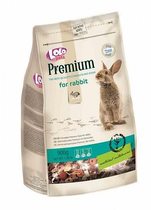 Lolopets premium корм для кролика 900 г, 70122