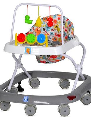 Ходунки детские m 0541c-11 с погремушками, музыкальная