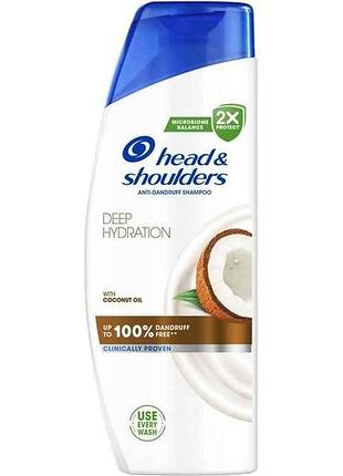 Шампунь 250мл против перхоти глубокое увлажнение тм head shoulders