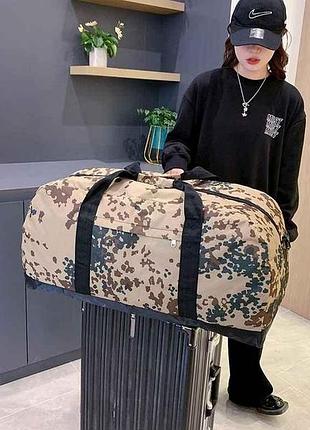 Сумка дорожная 76*40*28см камуфляж 2107-1 полиэстр тм китай