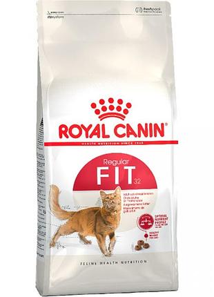Royal canin fit 32 (роял канин фит) для кошек, которые бывают на улице 400 г