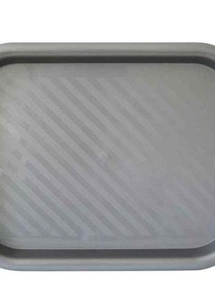 Піднос 40*25см сірий арт.pmm4025gr тм мм-пласт