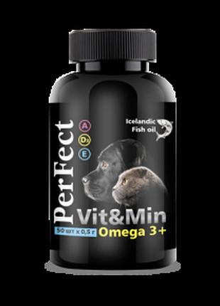 Капсули рибячий жир caps perfect vitmin omega 3+. 1 г.