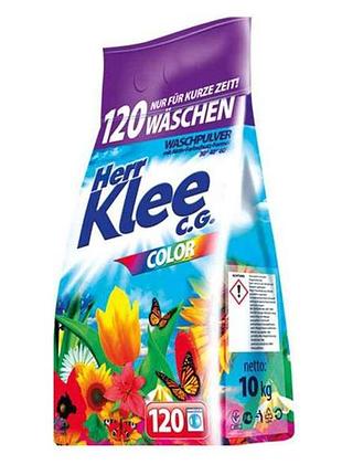 Пральний порошок 10кг п/е color тм klee