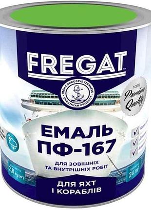 Эмаль алкидная пф-167 салатовый 2,8кг тм fregat