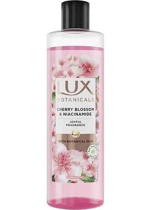 Гель для душу 480мл цвіт вишні-ніацінамід тм lux botanical