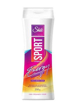 Гель-шампунь men sport energy 300мл тм шик