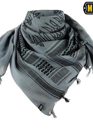 M-tac шарф шемаг із тризубом grey/black