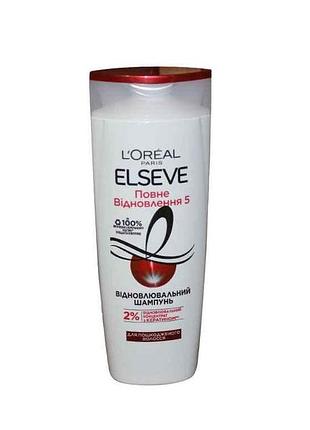 Шампунь 400 мл полное восстановление 5 д/вол тм loreal elseve