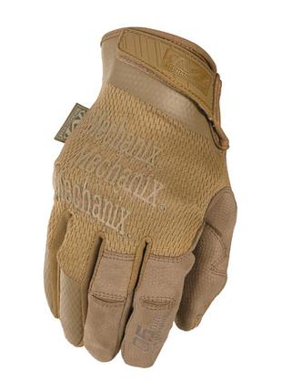 Mechanix specialty 0.5mm gloves coyote