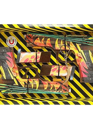 Сборная модель резинострел "berettas blazing" box db-bl 2 шт