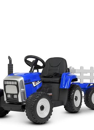 Детский электромобиль трактор m 4479eblr-4 до 30 кг