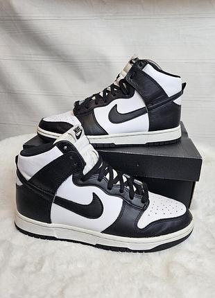 Кожаные nike dunk panda 42.5 размер