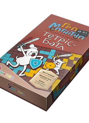 Детская настольная игра магнитная "тетрис-баттл" 1418 от 5-ти лет