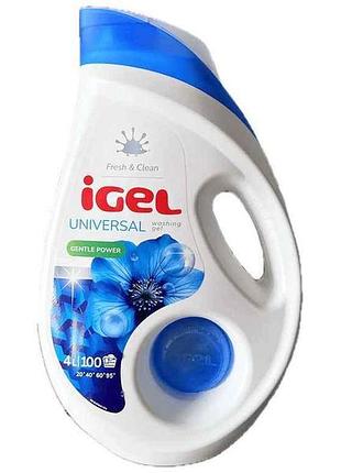 Гель для прання 4л universal тм igel