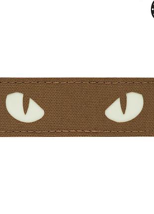 M-tac нашивка cat eyes laser cut coyote/gid