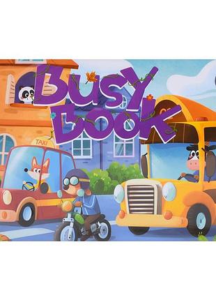 Мягкая развивающая игрушка-книжечка "busybook" yb-501-502-503-2