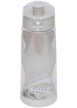 Бутылка для воды "цилиндр" 6907(white) белый 0,5 л