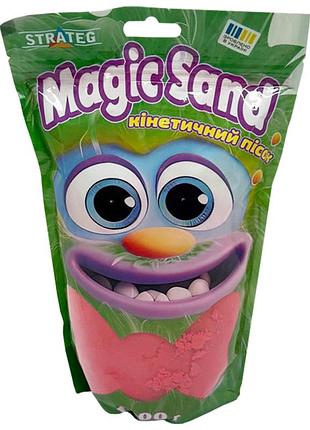 Креативна творчість "кінетичний пісок magic sand" 39404-6 червоний 1 кг