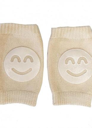 Наколінники дитячі "smile" mgz-0648(peach) 2шт