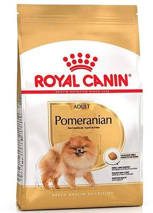 Royal canin pomeranian adult корм для собак породы померанский шпиц 500г
