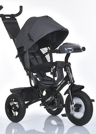 Велосипед дитячий триколісний mt 1006-2 графітовий
