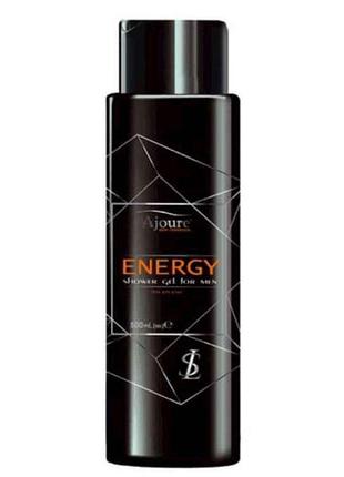 Гель для душа мужской energy 0,5л тм ajoure