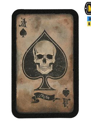 M-tac нашивка ace of spades coyote/black