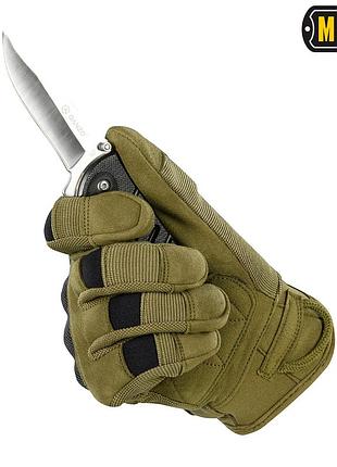M-tac перчатки assault mk.6 olive 5