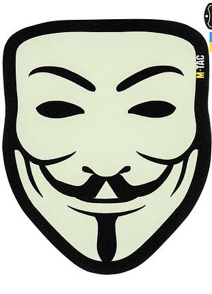 M-tac нашивка anonymous black/gid
