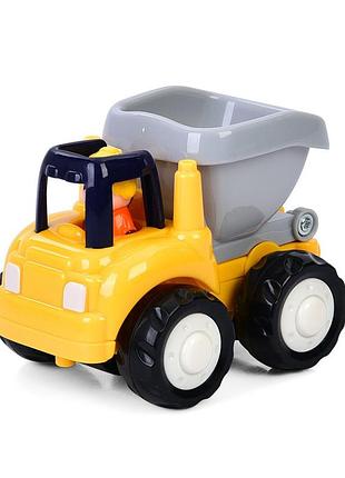 Дитяча будівельна машинка he7907(yellow) жовтий