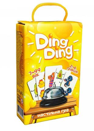 Настольная игра "ding ding" strateg 30324