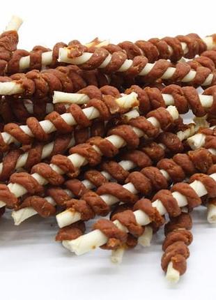 Лакомство для собак кальцинированные палочки с мясом кролика 500 г