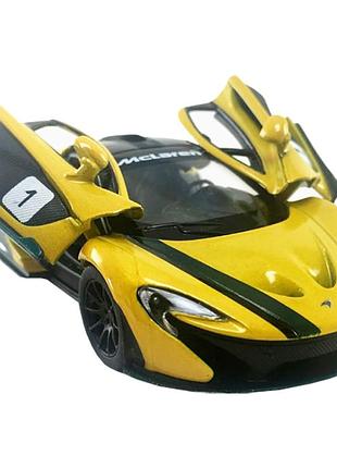 Колекційна машинка "mсlaren p1" kt5393fw(yellow) масштаб 1:36