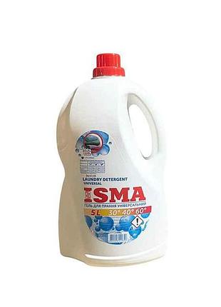 Гель для стирки 5л универсальный тм isma