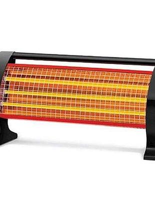 Обогреватель инфракрасный 1200вт dp1200 кварцевый black тм taflan