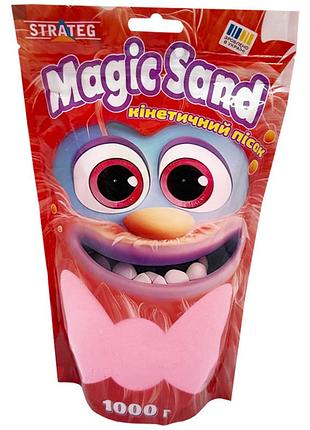 Креативное творчество "кинетический песок magic sand" 39404-8 розовый 1 кг