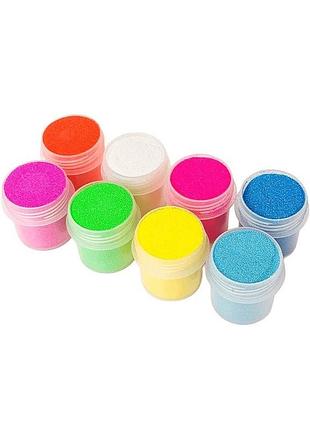 Набір гліттеру для біо-тату №6 glitter-set-big-8x-6 неоновий